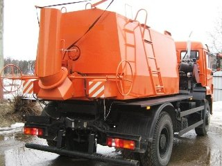 Термос-бункеры для литого асфальта